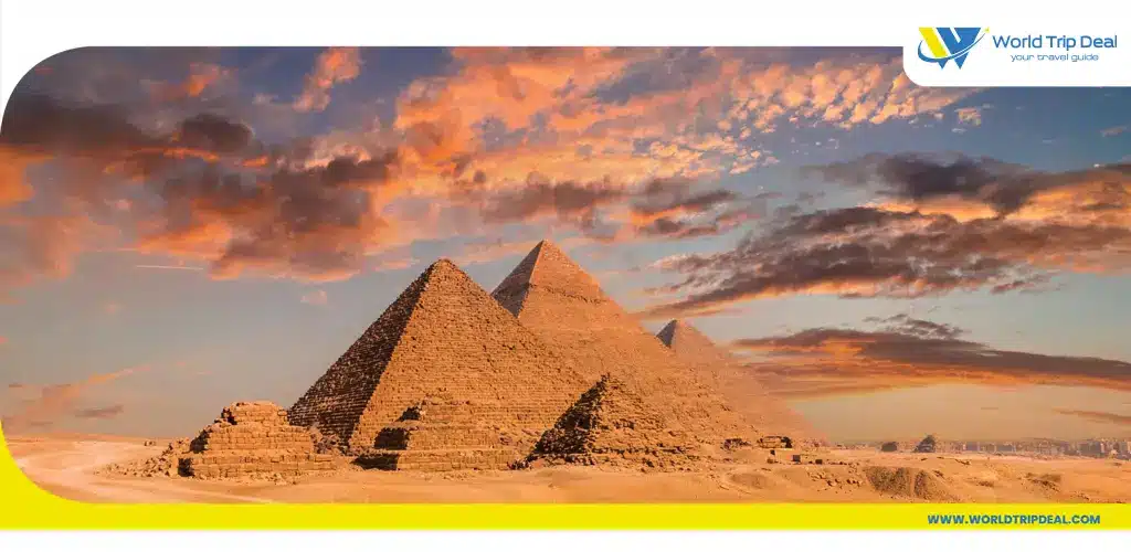 أهرامات الجيزة من اهم مزارات السياحة في مصر