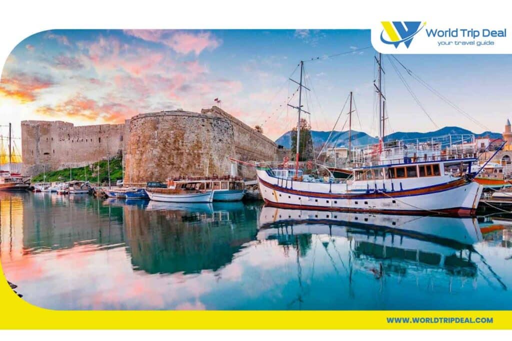 السياحة في قبرص -ليماسول، قبرص -قلعة بحرية مراكب و يخوت - ورلد تريب ديل