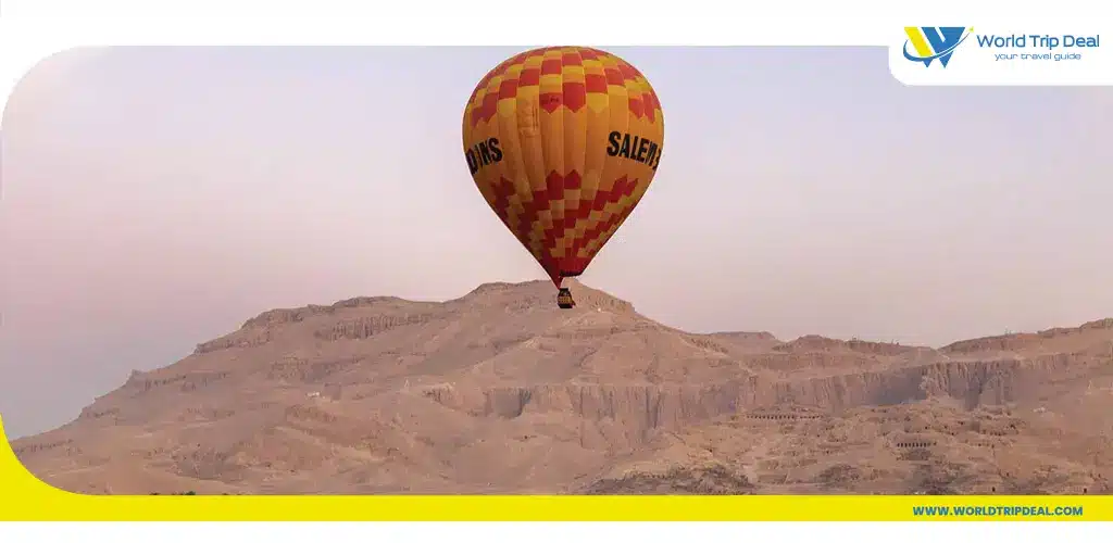 Hot air balloons ride in luxor egypt – world trip deal