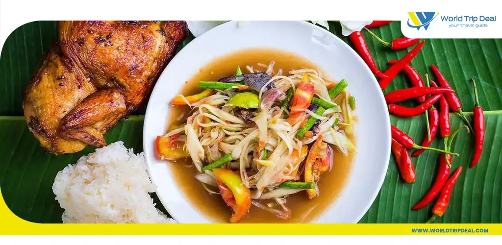 افضل الاماكن في تايلاند -الأطعمة التايلاندية - تايلاند - ورلد تريب ديل