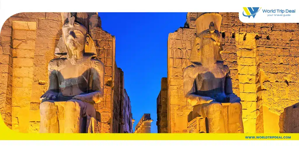معبد الاقر من مزارات السياحة في مصر