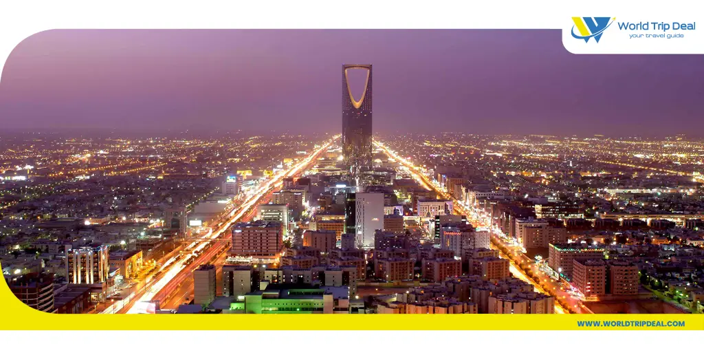 Saudi arabia travel guide( night scene for riyadh )- saudi arabia - worldtripdeal