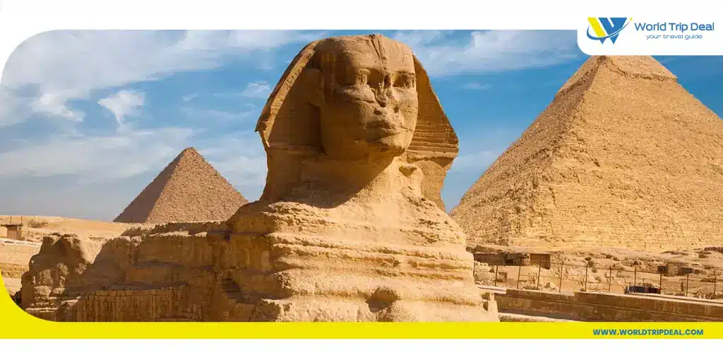 أبو الهول و الاهرمات من أهم المزارات عند السياحة في مصر - ورلد تريب ديل