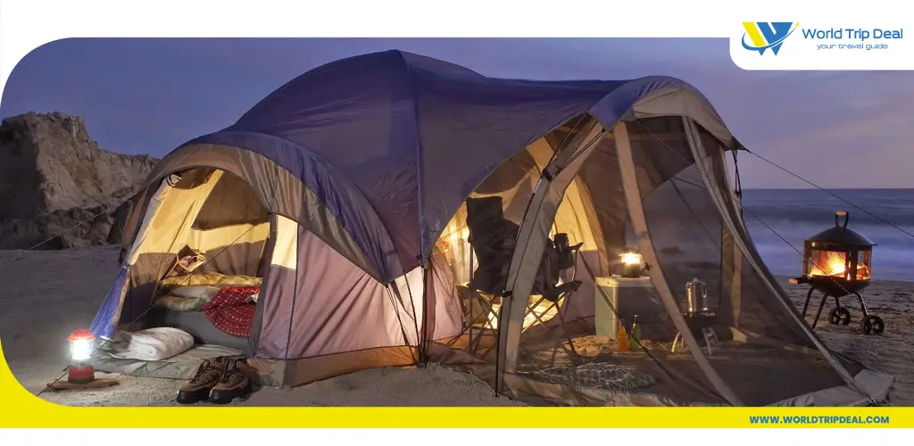 مخيم صحرواي - تخييم ليلي بدبي  - الإمارات - ورلد تريب ديل