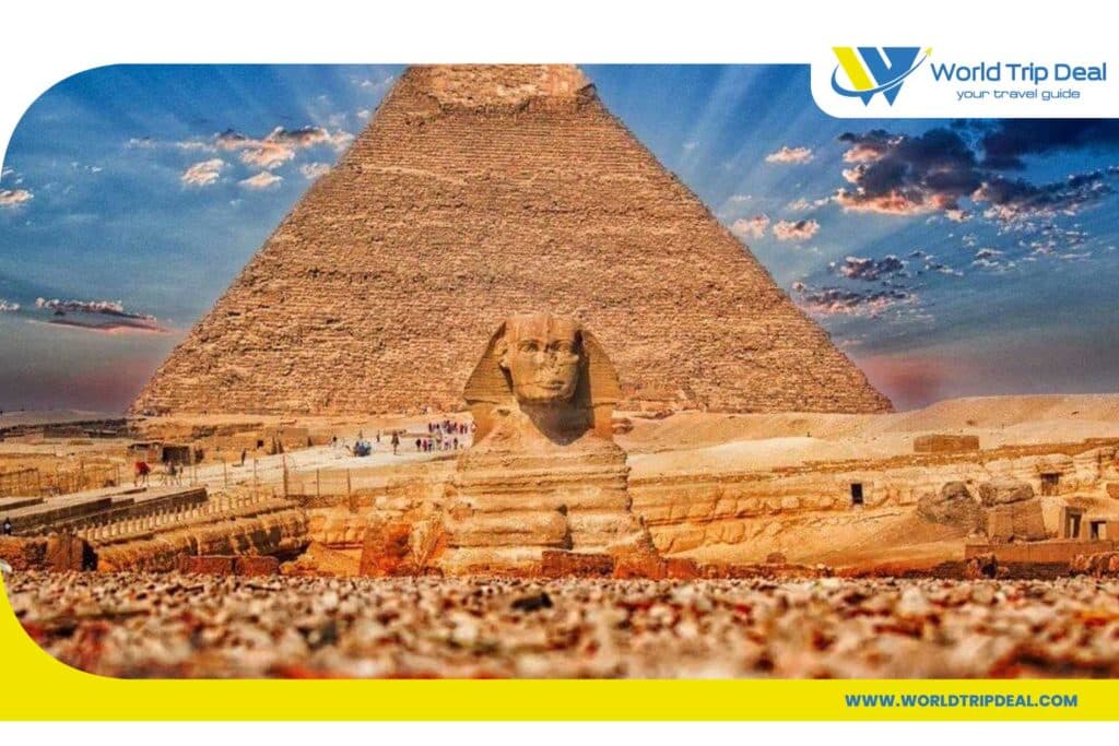 Egypt travel itinerary - the pyramids of giza and the sphinx - egypt-12 - worldtripdeal