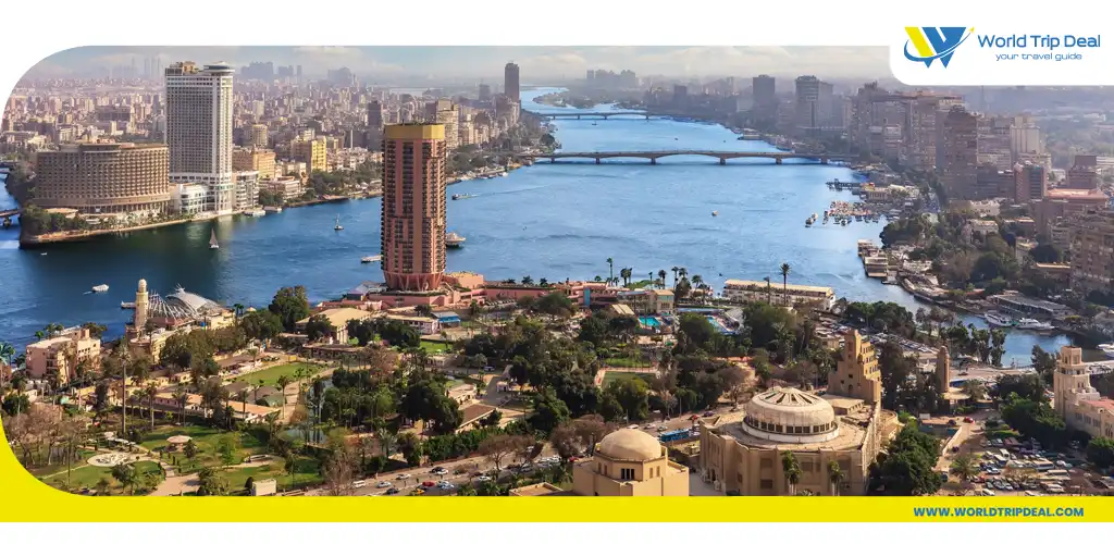 Cairo top view nile river – world trip deal