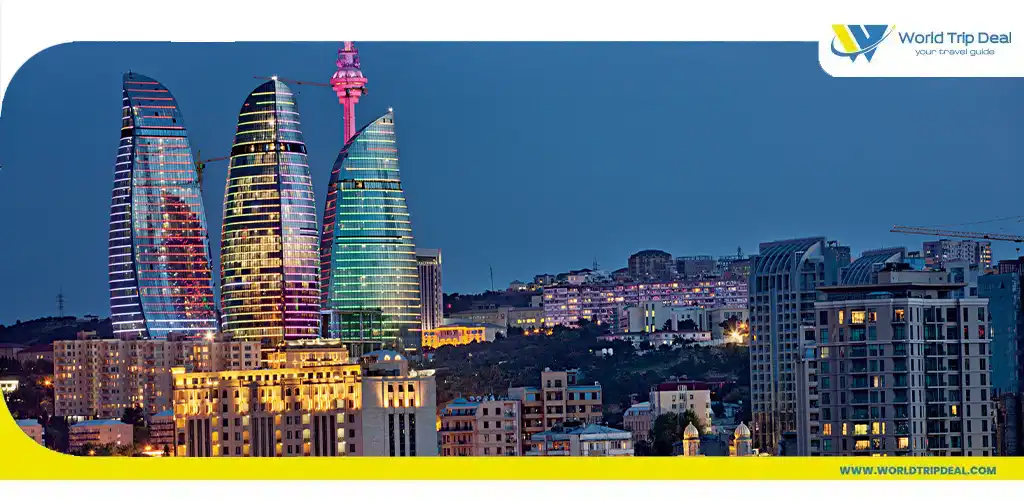 Baku flame towers – world trip deal
