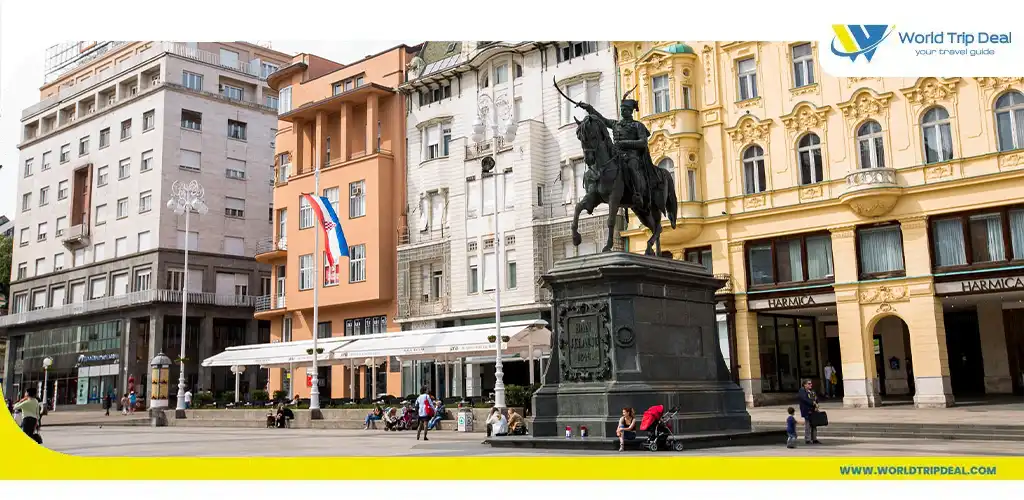 Zagreb famous statue – world trip deal