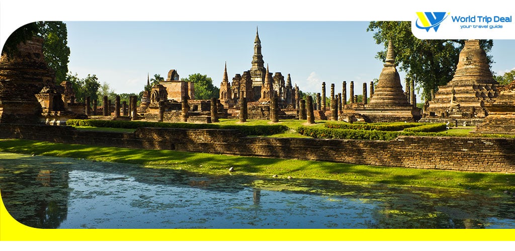 Ancient city in historic national park in sukhothai province of thailand – world trip deal